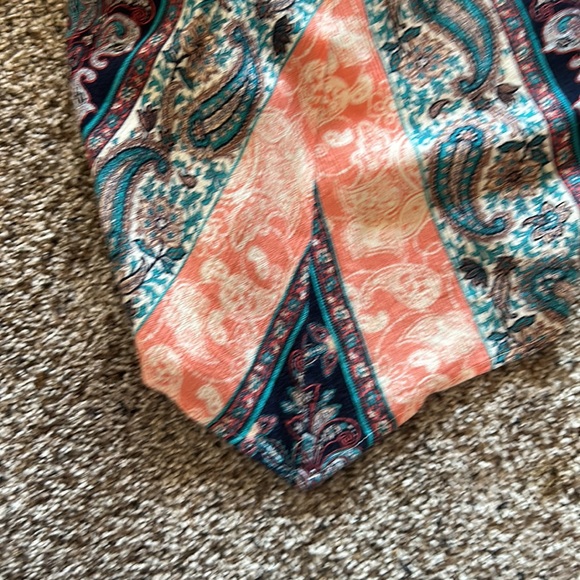 Paisely Boho Halter Top Xs/S - Picture 3 of 5